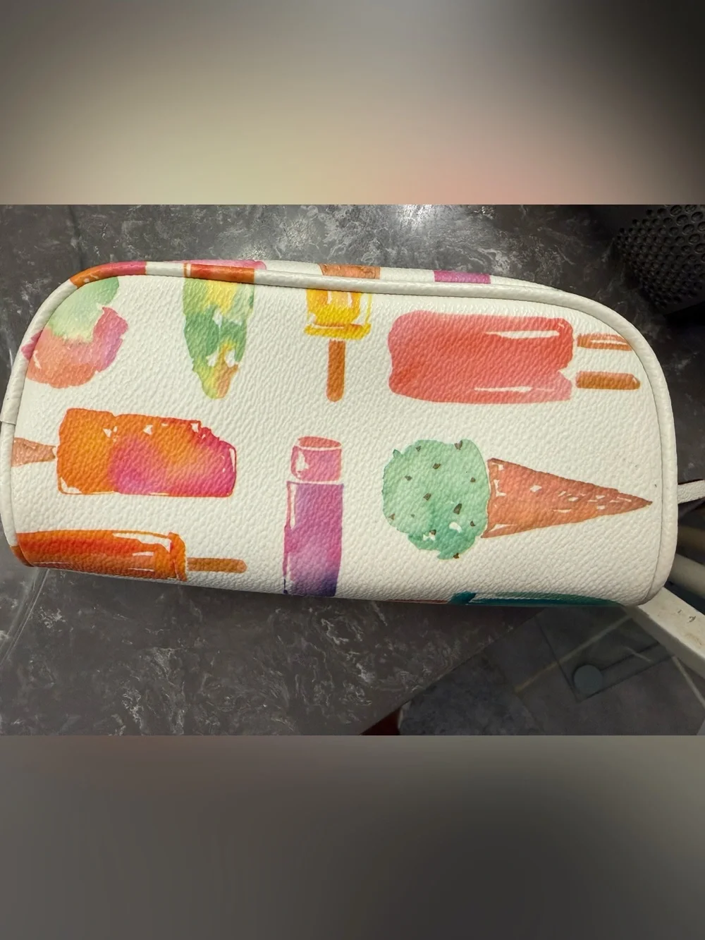 Kate Spade Ice Cream Makeup Bag